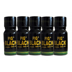 Pig Black x 5 - Flacon de...